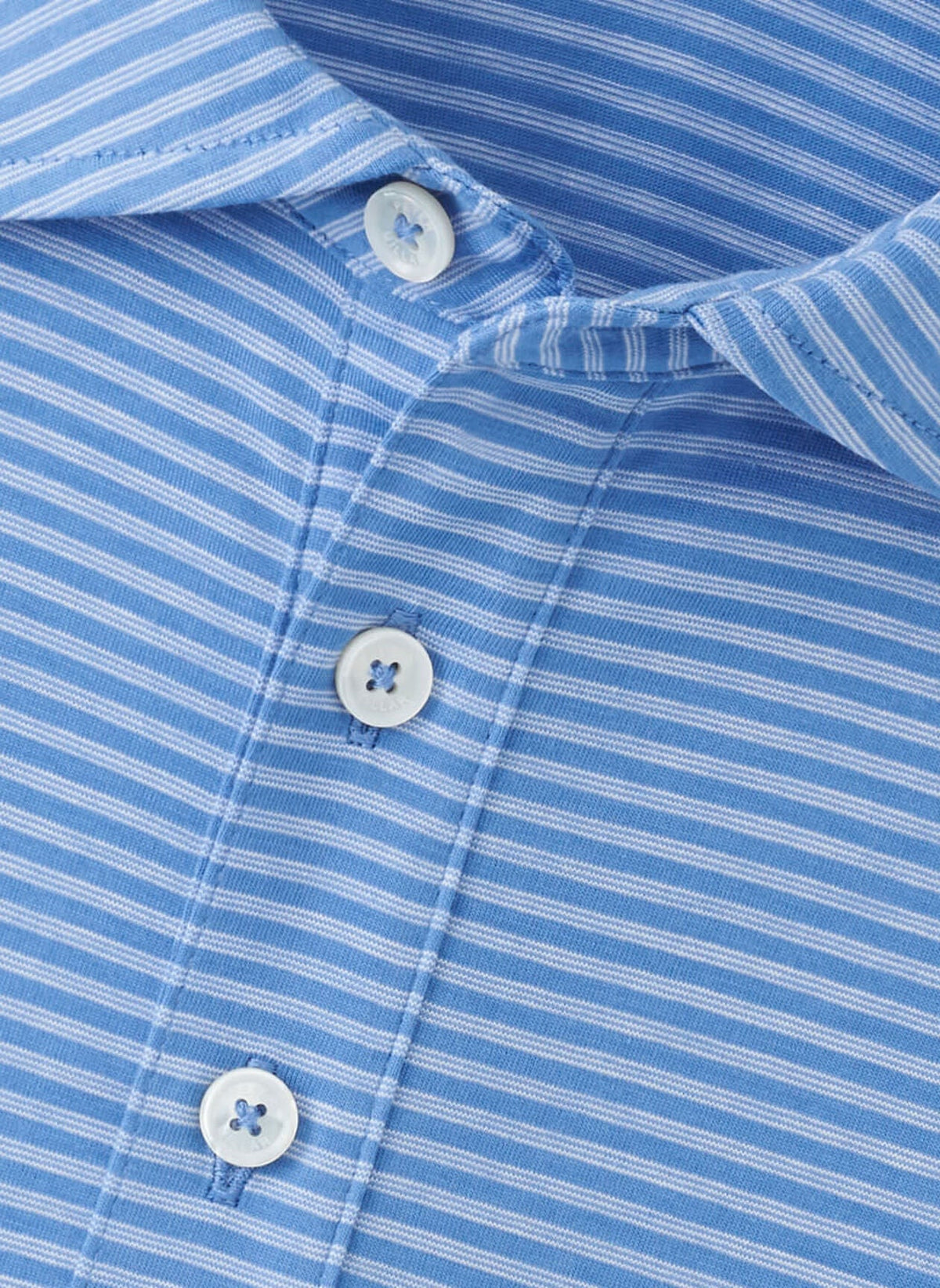 PETER MILLAR Men's Polo Peter Millar Collins Stripe Crown Comfort Cotton Polo