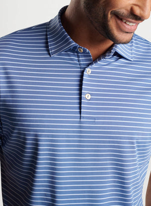 PETER MILLAR Men's Polo Peter Millar Drum Performance Polo || David's Clothing