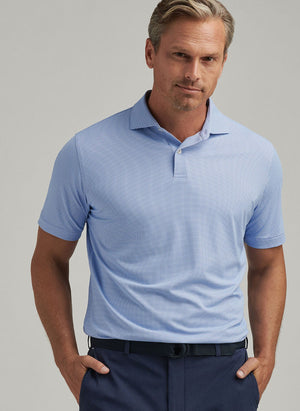 PETER MILLAR Men's Polo Peter Millar Grovewood Performance Jersey Polo || David's Clothing