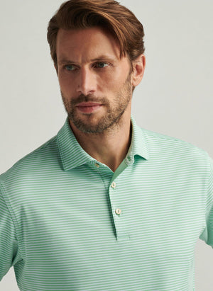 PETER MILLAR Men's Polo Peter Millar Hales Performance Jersey Polo || David's Clothing