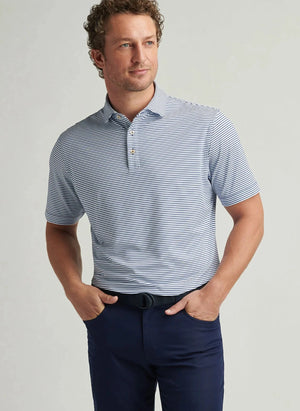 PETER MILLAR Men's Polo Peter Millar Linden Performance Jersey Polo || David's Clothing