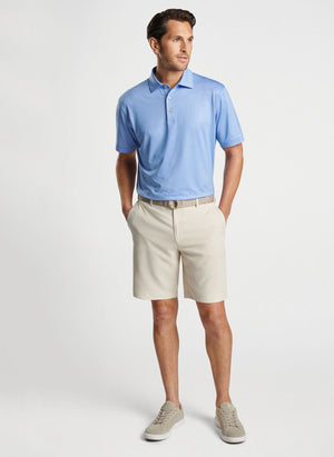 PETER MILLAR Men's Polo Peter Millar North Flight Performance Jersey Polo || David's Clothing