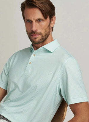 PETER MILLAR Men's Polo Peter Millar Orbit Performance Jersey Polo || David's Clothing