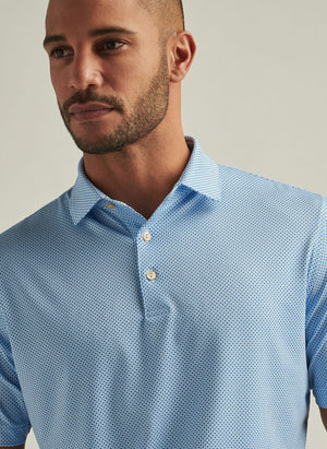 PETER MILLAR Men's Polo Peter Millar Phoenix Performance Jersey Polo || David's Clothing