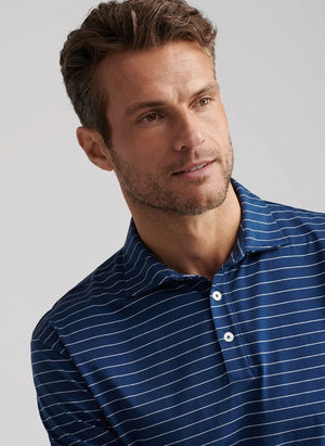PETER MILLAR Men's Polo Peter Millar Rover Stripe Crown Comfort Cotton Polo
