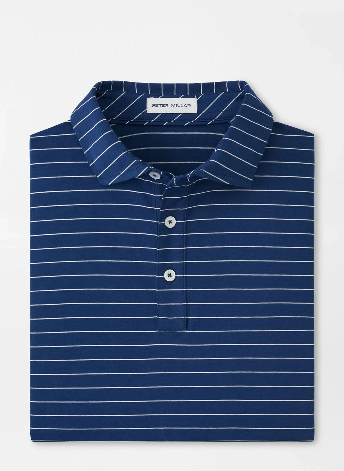 PETER MILLAR Men's Polo Peter Millar Rover Stripe Crown Comfort Cotton Polo