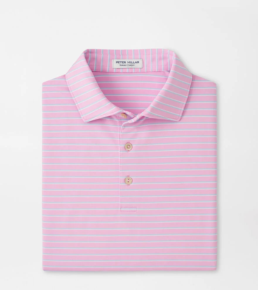 PETER MILLAR Men's Polo PINK PARFAIT / S Peter Millar Dunnes Performance Jersey Polo MS26EK08SPP