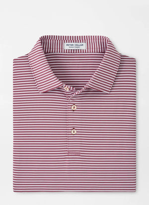 PETER MILLAR Men's Polo POMEGRANATE / M Peter Millar Cedar Performance Jersey Polo || David's Clothing MF24EK09SP