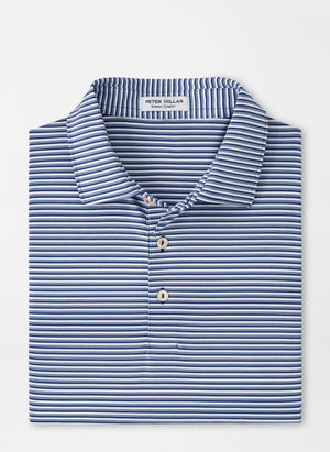 PETER MILLAR Men's Polo SPORT NAVY / M Peter Millar Cedar Performance Jersey Polo || David's Clothing MF24EK09SSN