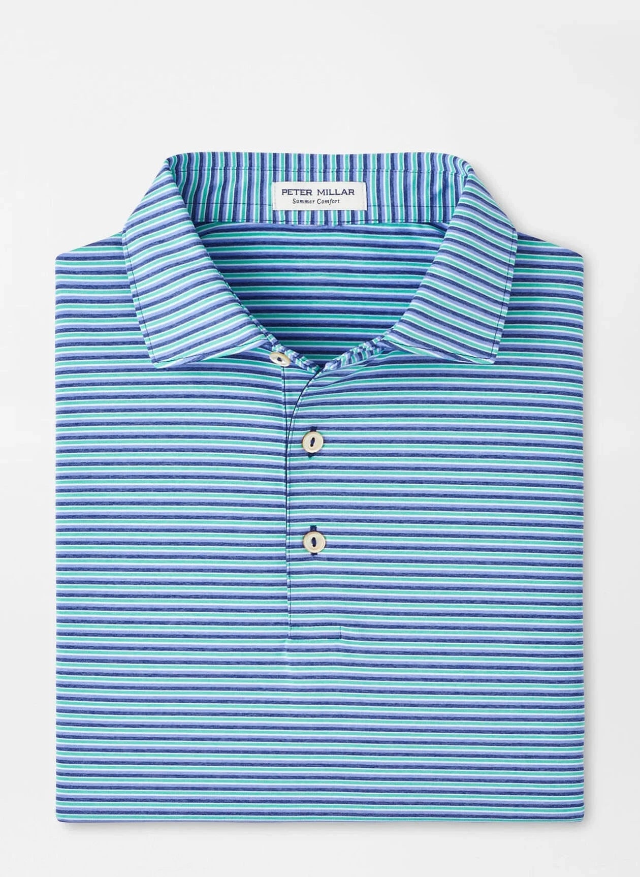 PETER MILLAR Men's Polo SPORT NAVY / S Peter Millar Lenway Performance Jersey Polo MF25EK31SSN