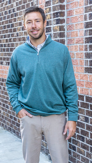 PETER MILLAR Men's Pullover Peter Millar Crown Comfort Pullover || David's Clothing