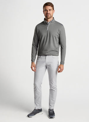 PETER MILLAR Men's Pullover Peter Millar Perth Performance Melange Quarter-Zip || David's Clothing