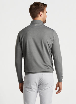 PETER MILLAR Men's Pullover Peter Millar Perth Performance Melange Quarter-Zip || David's Clothing