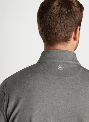 PETER MILLAR Men's Pullover Peter Millar Perth Performance Melange Quarter-Zip || David's Clothing