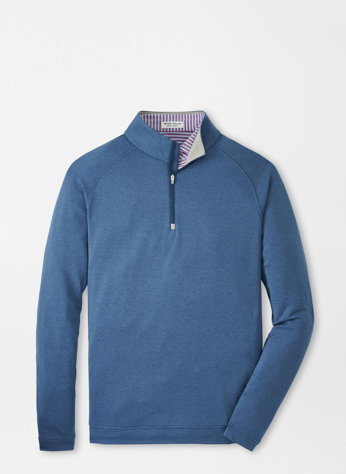 PETER MILLAR Men's Pullovers BLUE HAZE / S Peter Millar Beaumont Performance Quarter-Zip MF25EK46