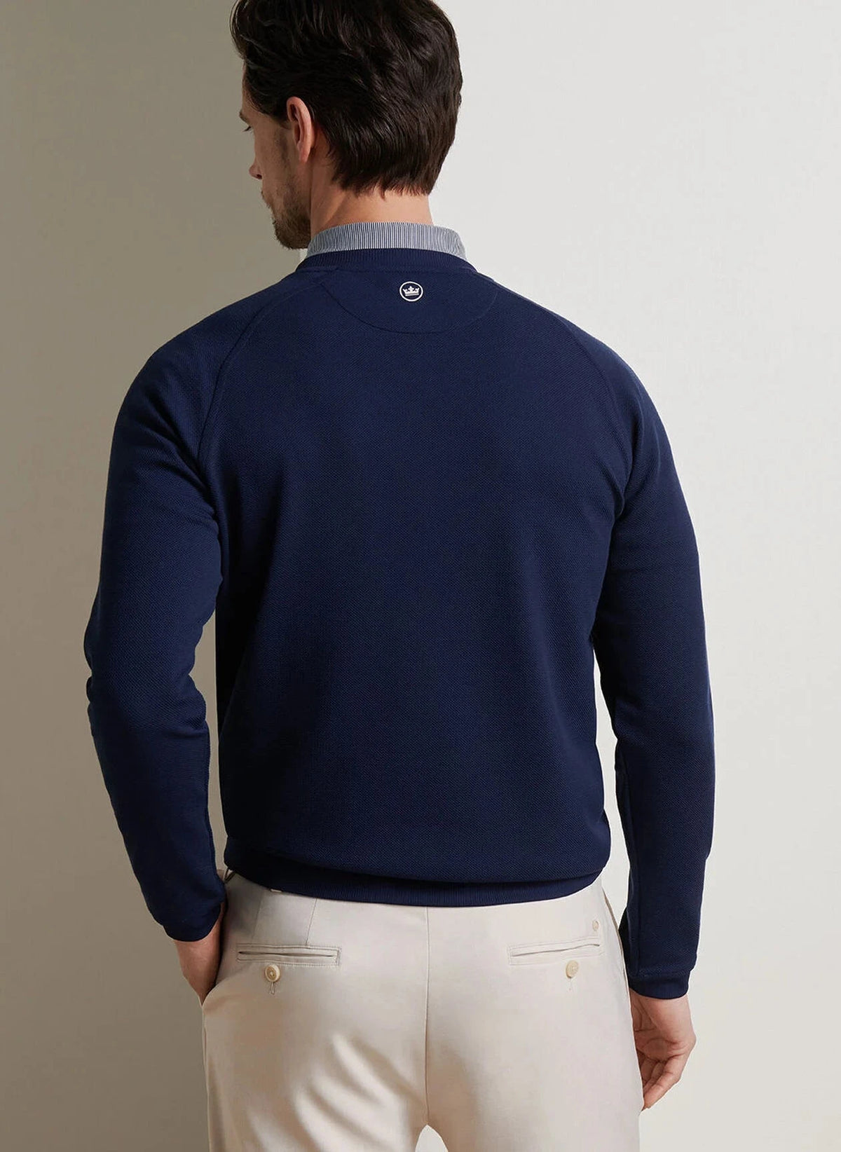 PETER MILLAR Men's Pullovers Peter Millar Cradle Piqué Performance Crewneck