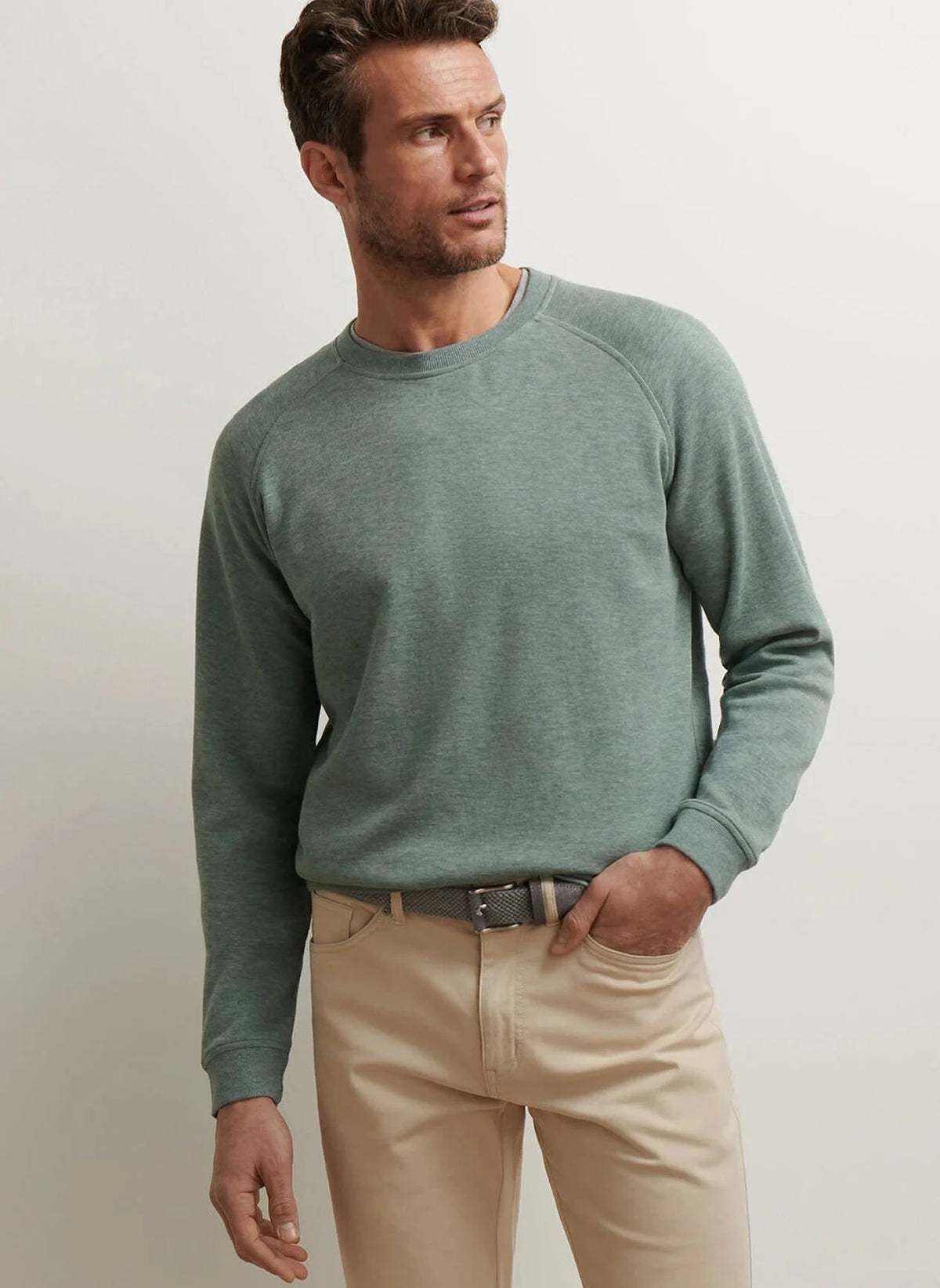 PETER MILLAR Men's Pullovers Peter Millar Crown Comfort Knit Crew