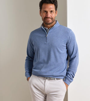 PETER MILLAR Men's Pullovers Peter Millar Crown Comfort Quarter-Zip Pullover