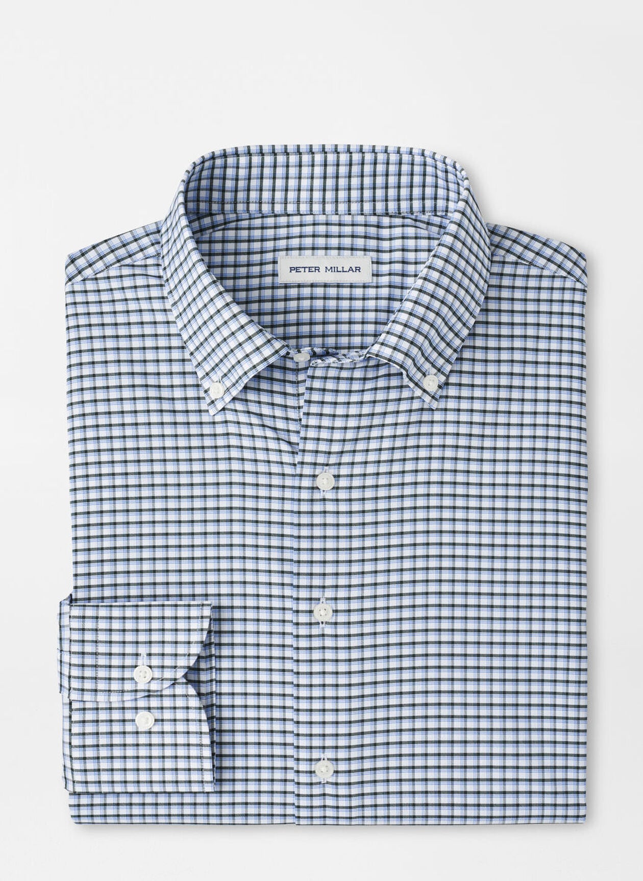 PETER MILLAR Men's Sport Shirt Peter Millar Cashiers Performance Twill Sport Shirt