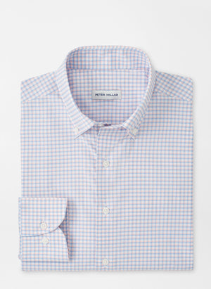 PETER MILLAR Men's Sport Shirt Peter Millar Gregory Performance Twill Sport Shirt
