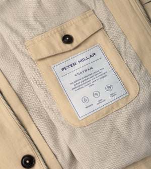 PETER MILLAR Mens Jackets Peter Millar Chatham Cotton Cashmere Coat