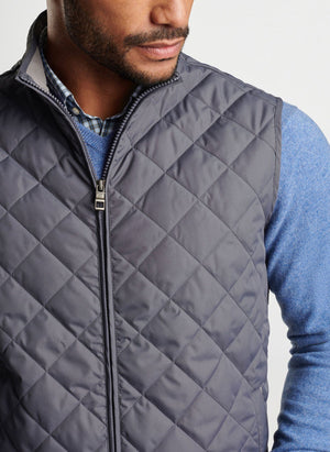 PETER MILLAR Mens Jackets Peter Millar Essex Vest || David's Clothing