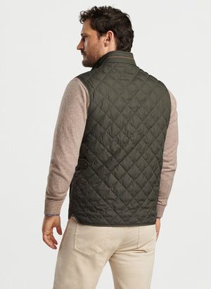 PETER MILLAR Mens Jackets Peter Millar Essex Vest || David's Clothing