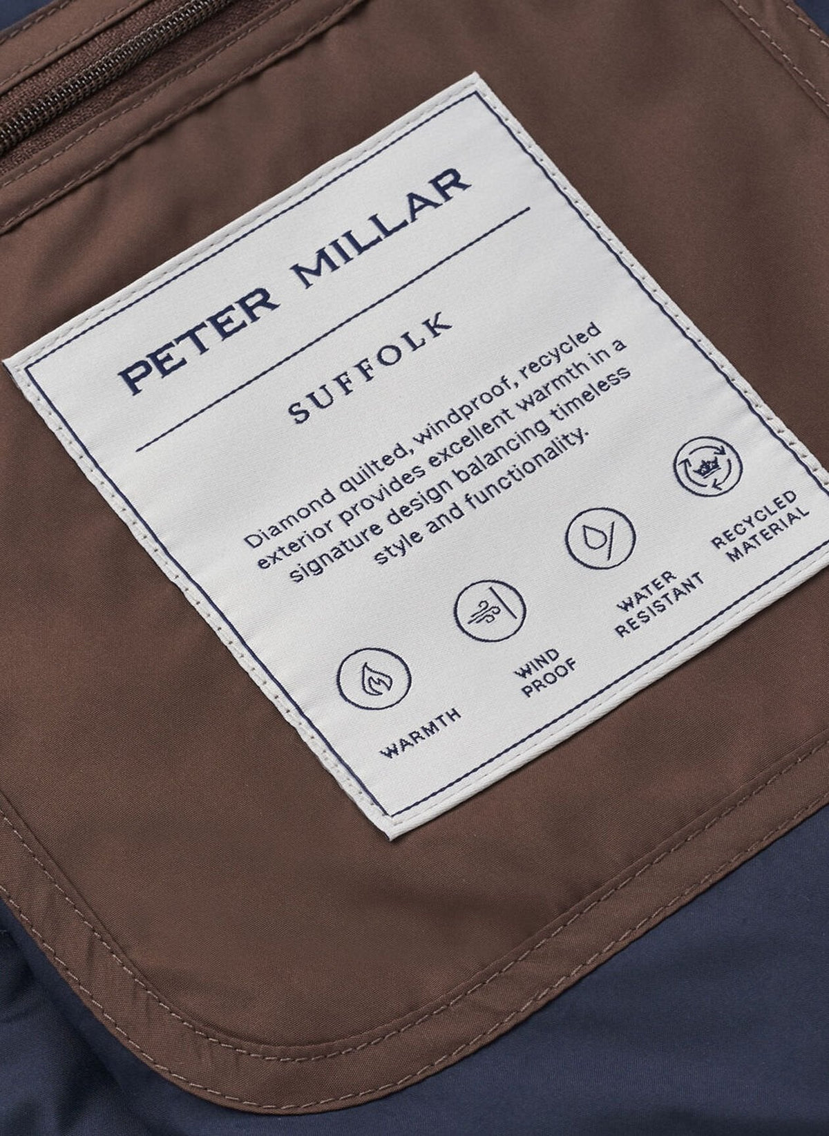 PETER MILLAR Mens Jackets Peter Millar Suffolk Coat