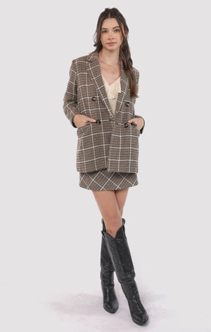 SADIE AND SAGE Women Jackets Sadie and Sage Gossip Girl Double Breasted Blazer