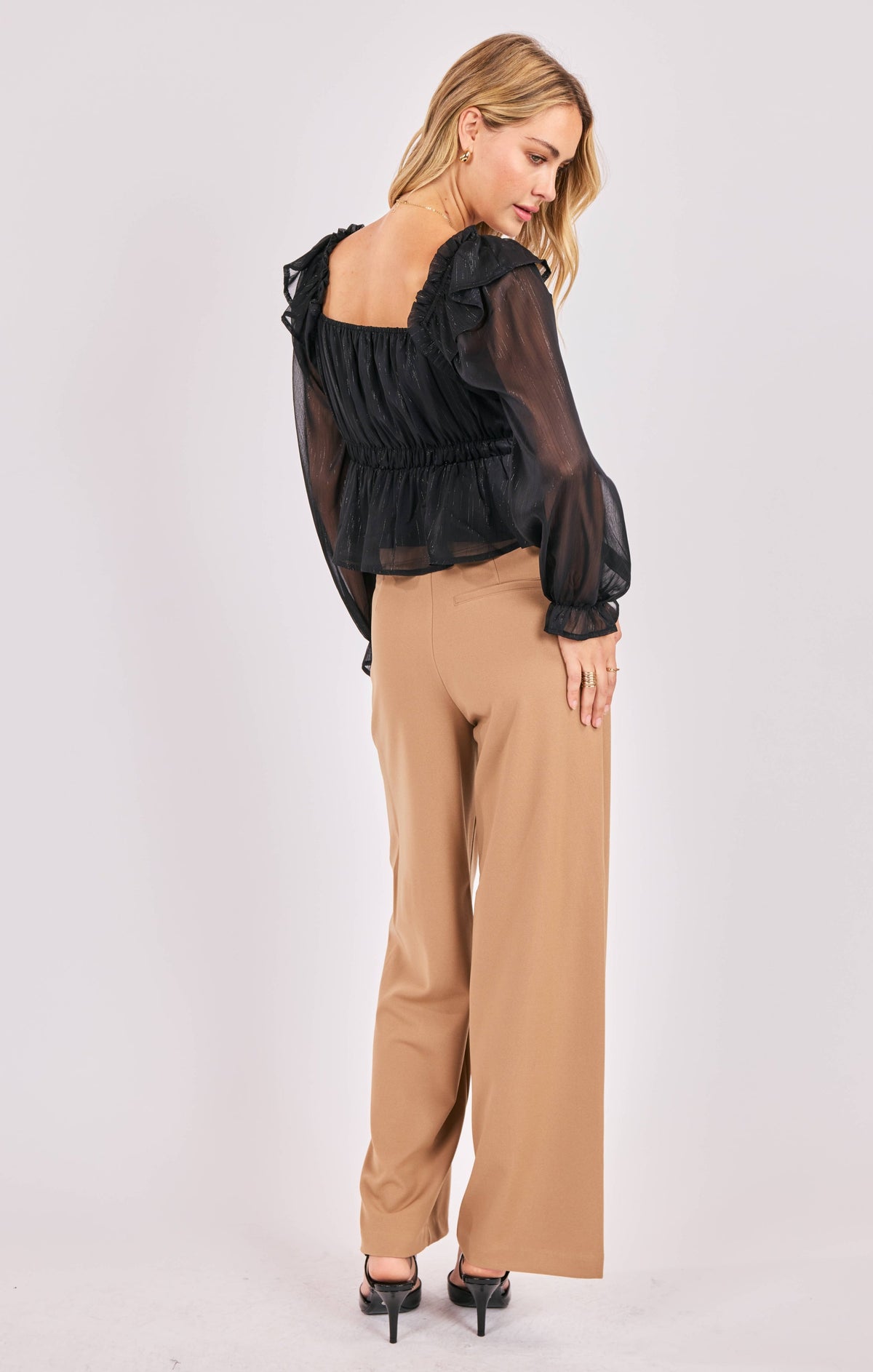 SADIE AND SAGE Women's Pants Sadie and Sage Astrid Super Stretch Pull on Straight Pants