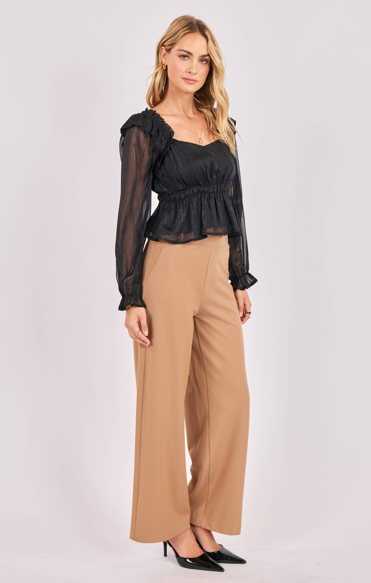 SADIE AND SAGE Women's Pants Sadie and Sage Astrid Super Stretch Pull on Straight Pants