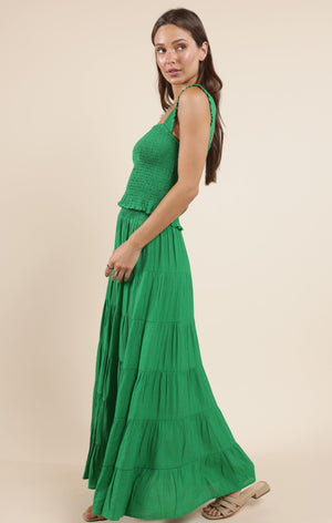 SADIE AND SAGE Women's Skirts Sadie And Sage Socialize 2Way Maxi Skirt Or Midi Dress