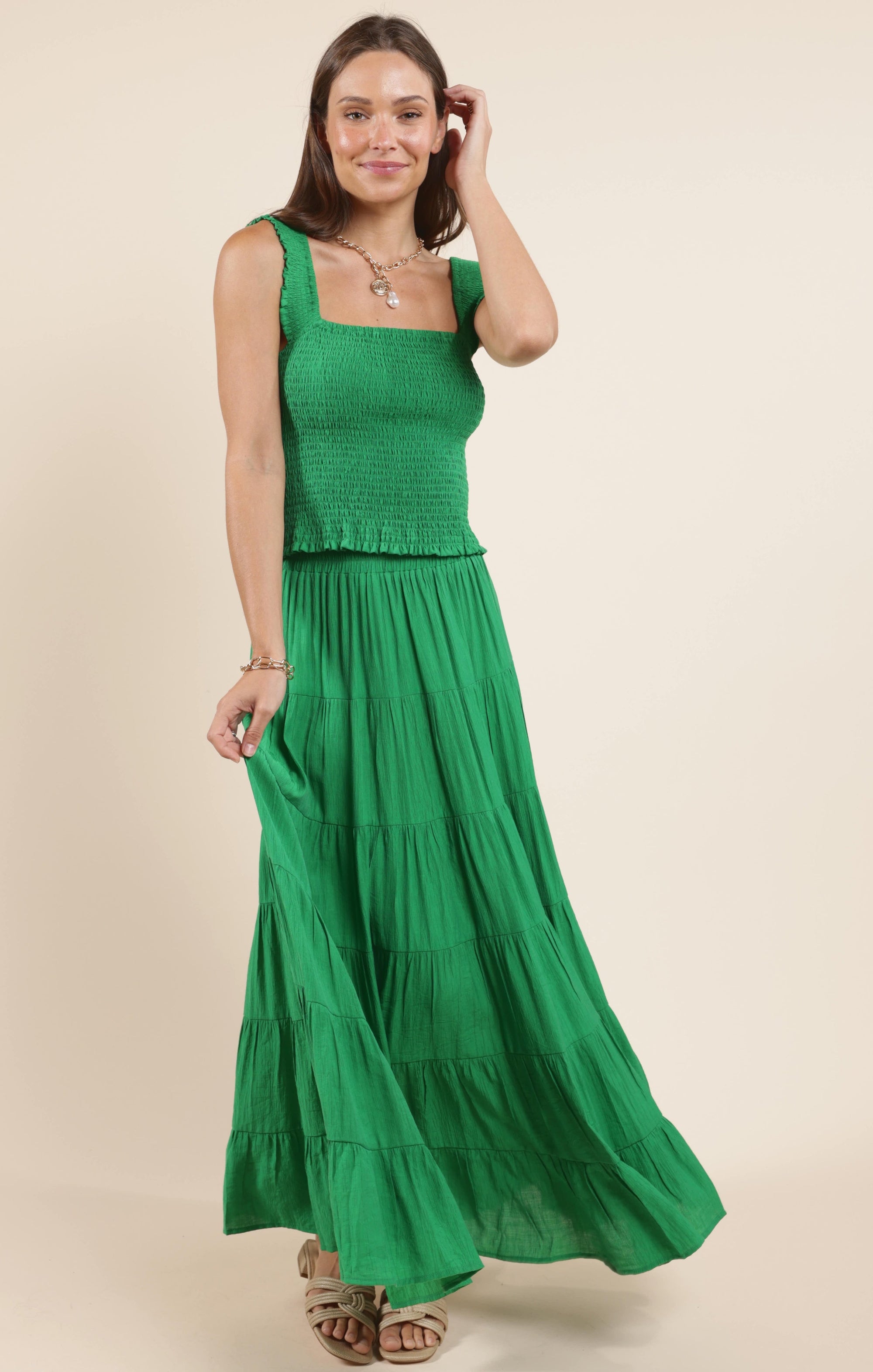 SADIE AND SAGE Women's Skirts Sadie And Sage Socialize 2Way Maxi Skirt Or Midi Dress