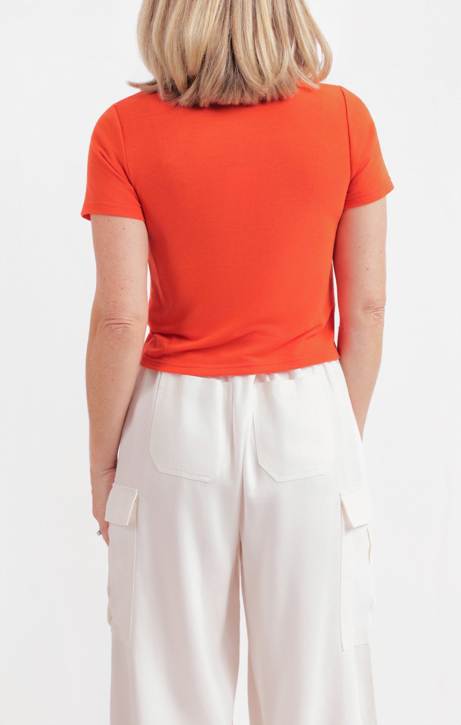 SADIE AND SAGE Women's Top ORANGE / XS Sadie and Sage Faithful Tee AJ1230