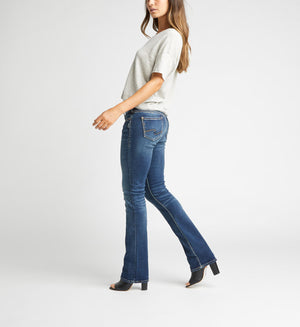 SILVER JEANS CO. Women's Jeans Silver Jeans Suki Mid Rise Slim Bootcut Jeans || David's Clothing