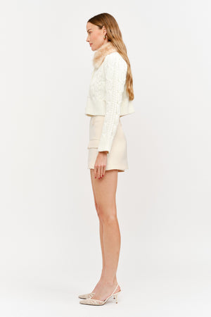 SOFIE THE LABEL Women's Cardigans Angie Fur Cardigan
