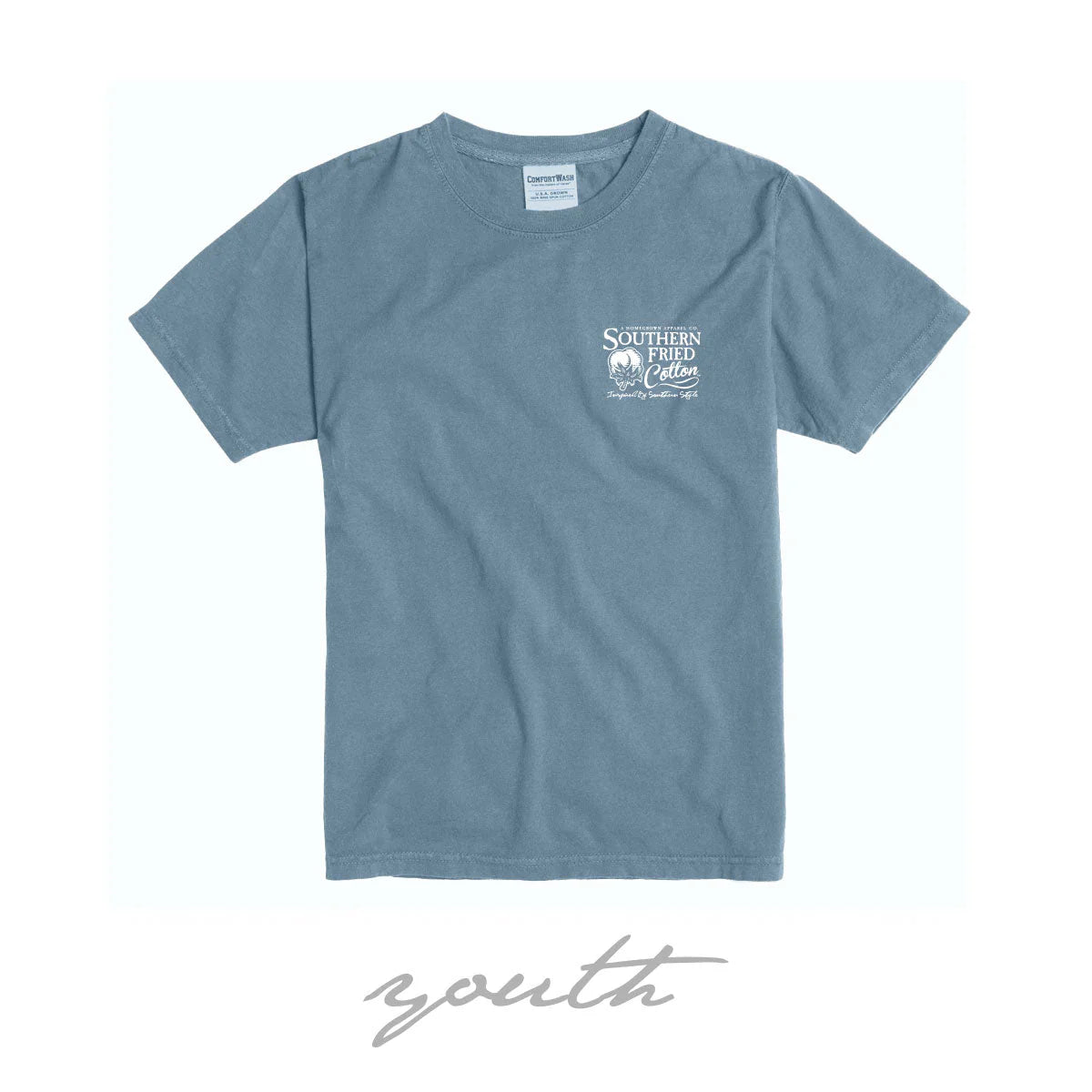 SOUTHERN FRIED COTTON Kid's Tees Southern Fried Cotton Out in the Field-Youth