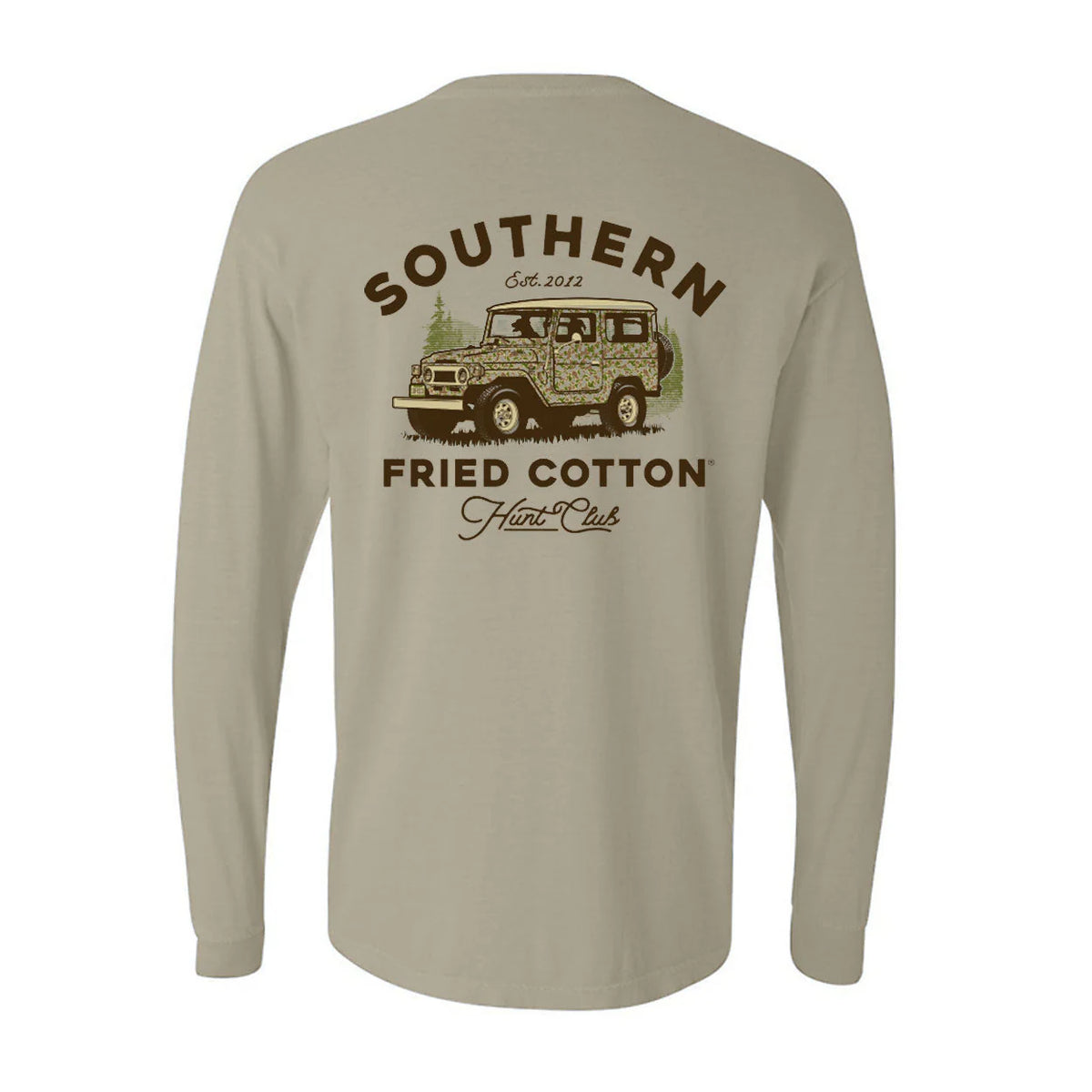 SOUTHERN FRIED COTTON Men's Tees Southern Fried Cotton Camo Cruiser - Long Sleeve