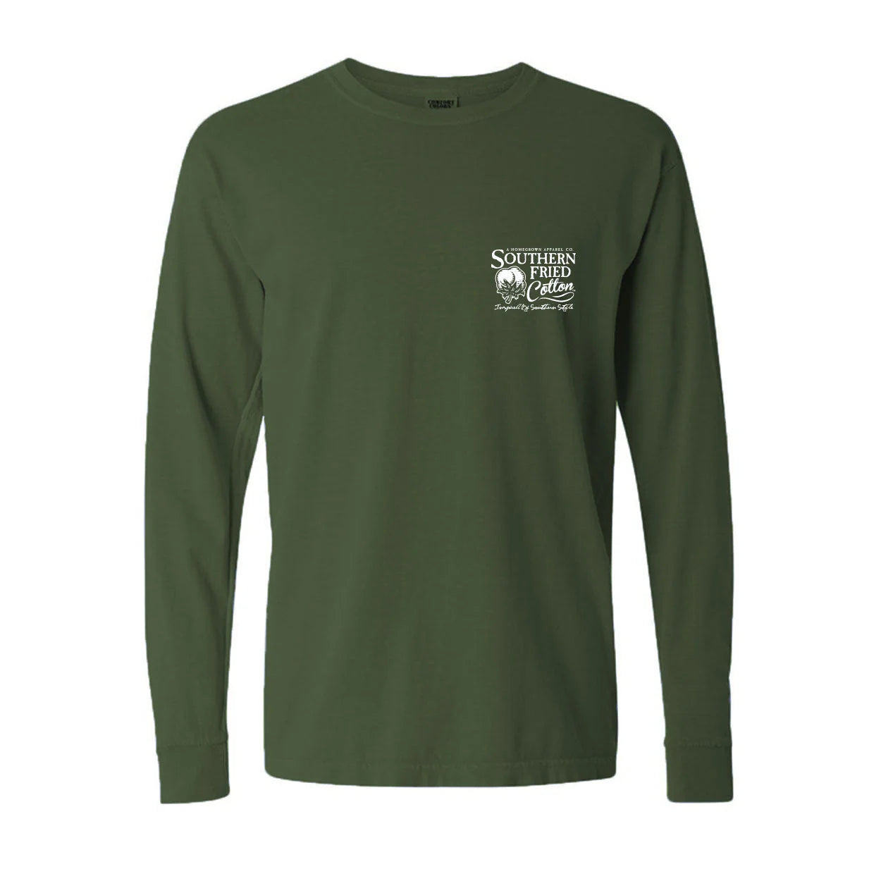 SOUTHERN FRIED COTTON Men's Tees Southern Fried Cotton In the Tall Grass - Long Sleeve