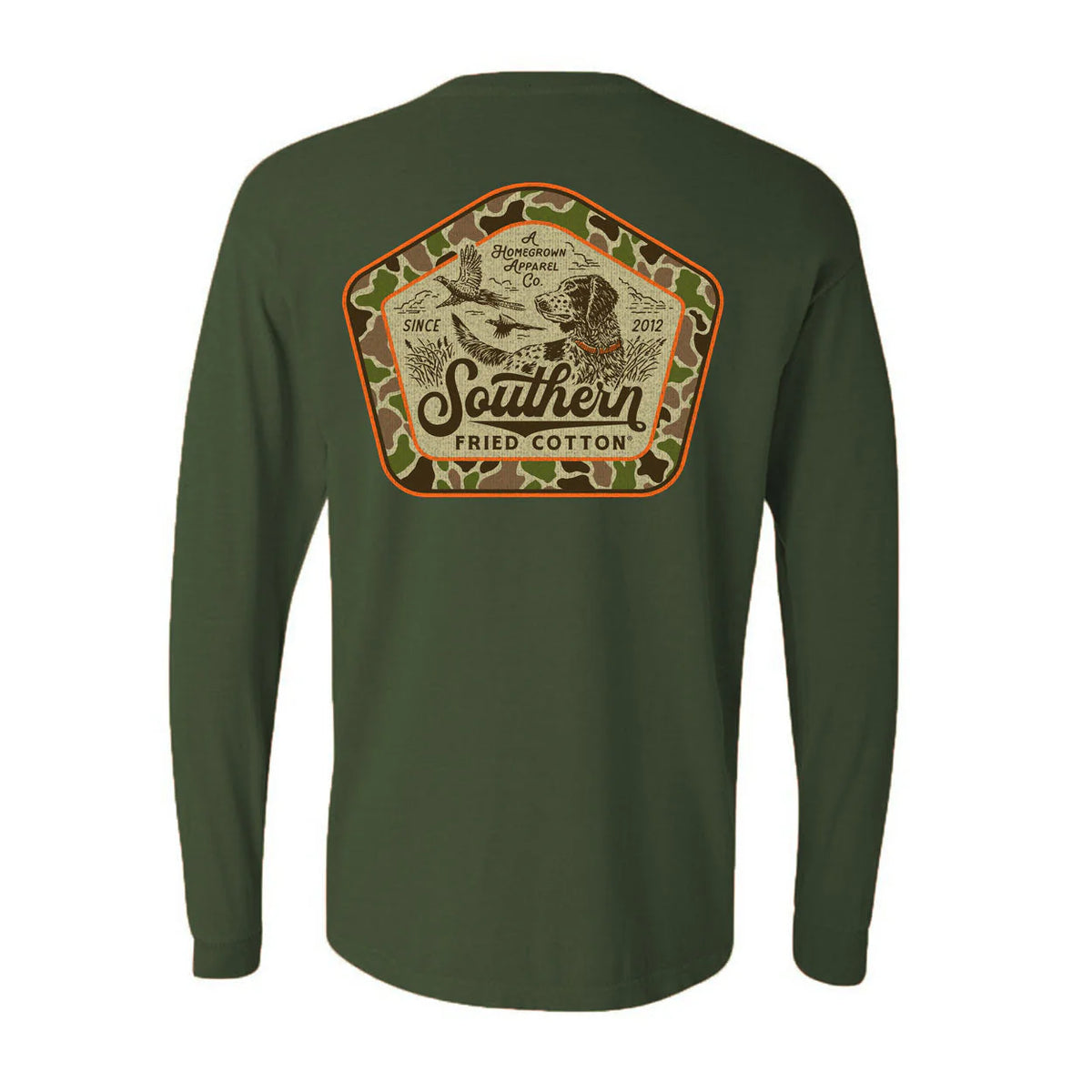 SOUTHERN FRIED COTTON Men's Tees Southern Fried Cotton In the Tall Grass - Long Sleeve