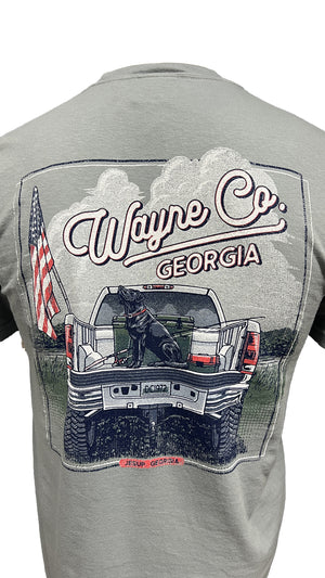 SOUTHERN FRIED COTTON Men's Tees Wayne County GA Tee by Southern Fried Cotton || David's Clothing