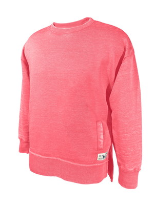 SOUTHERN FRIED COTTON Women's Sweater WATERMELON / S Southern Fried Cotton Mountain Side Crew || David's Clothing SFBRW020W