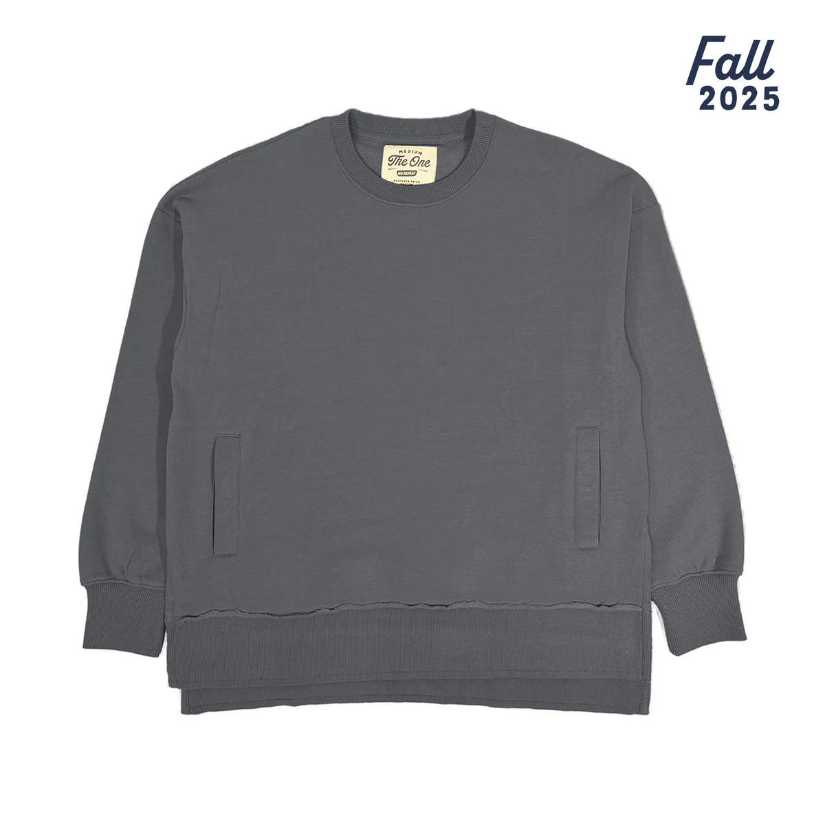 SOUTHERN FRIED COTTON Women's Sweatshirt SMOKE GR / S 1 - take pics of rose - Southern Fried Cotton The One On Repeat SFBRW020