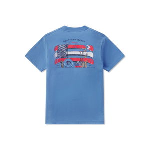 SOUTHERN MARSH COLLECTION Kid's Tees Southern Marsh Youth American Summertime Tee || David's Clothing
