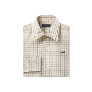SOUTHERN MARSH COLLECTION Kid's Tops Southern Marsh Youth Chateau Windowpane Dress Shirt