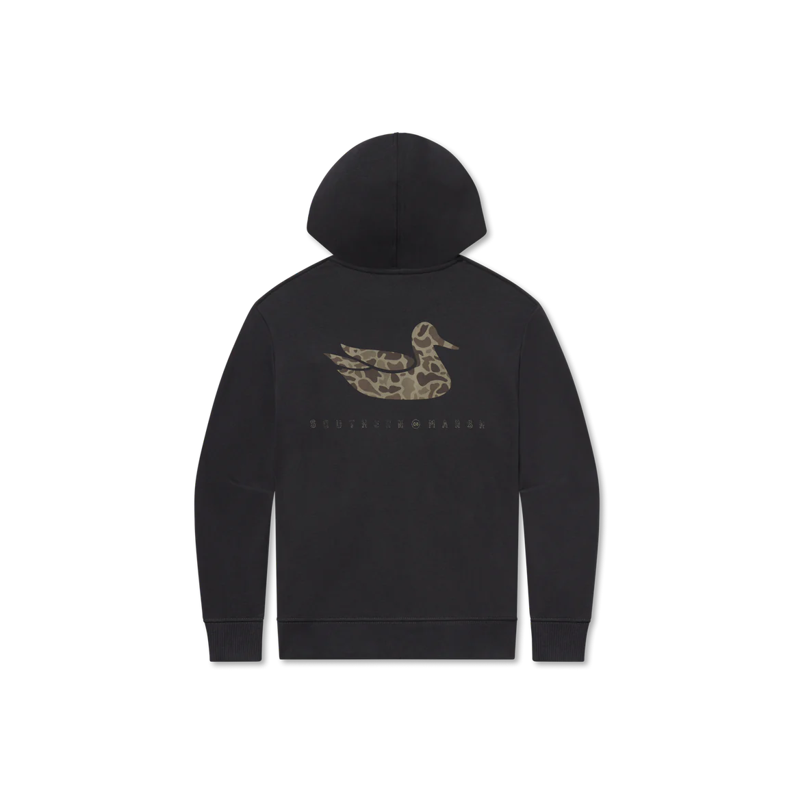 SOUTHERN MARSH COLLECTION Kids Outerwear CHARCOAL / YS Southern Marsh Youth Surfside Hoodie - Duck Originals || David's Clothing YOSOHCCL