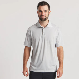 SOUTHERN MARSH COLLECTION Men's Polo Southern Marsh Cork Grid Performance Polo