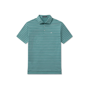 SOUTHERN MARSH COLLECTION Men's Polo Southern Marsh Maybourne Featherlight Stripe Polo || David's Clothing