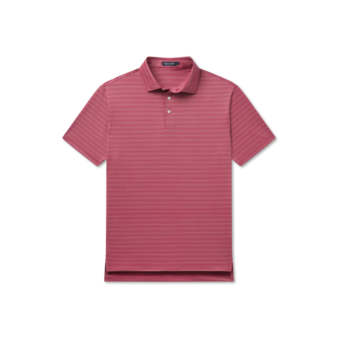 SOUTHERN MARSH COLLECTION Men's Polo CRIMSON / M Southern Marsh Tyner Twill Performance Polo || David's Clothing PGWTCMWT