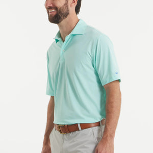 SOUTHERN MARSH COLLECTION Men's Polo Southern Marsh Varsity Performance Polo || David's Clothing